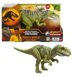 Jurassic World Epic Evolution - Figurine Wild Roar Ceratosaurus