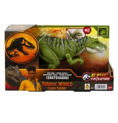 Jurassic World Epic Evolution - Figurine Wild Roar Ceratosaurus