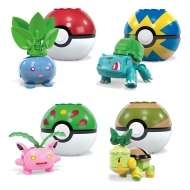 Pokémon - Jeu de construction MEGA set de 4 Pokemon Plante Pokémon - Jeu de construction MEGA set de 4 Pokemon Plante
