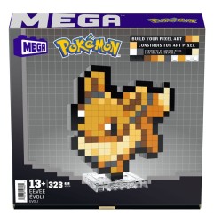 Pokémon - Jeu de construction MEGA Évoli Pixel Art