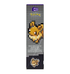 Pokémon - Jeu de construction Pokémon MEGA Évoli Pixel Art