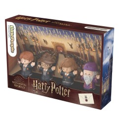 Harry Potter - Pack 4 minifigurines Fisher-Price Little People Collector École des Sorciers 6 cm