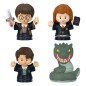 Harry Potter - Pack 4 minifigurines Fisher-Price Little People Collector Chambre des Secrets 6 cm
