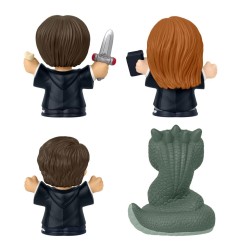 Harry Potter - Pack 4 mini figurines Fisher-Price Little People Collector Chambre des Secrets 6 cm