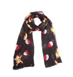 Pokémon - Pokemon foulard Pokeball & Pikachu