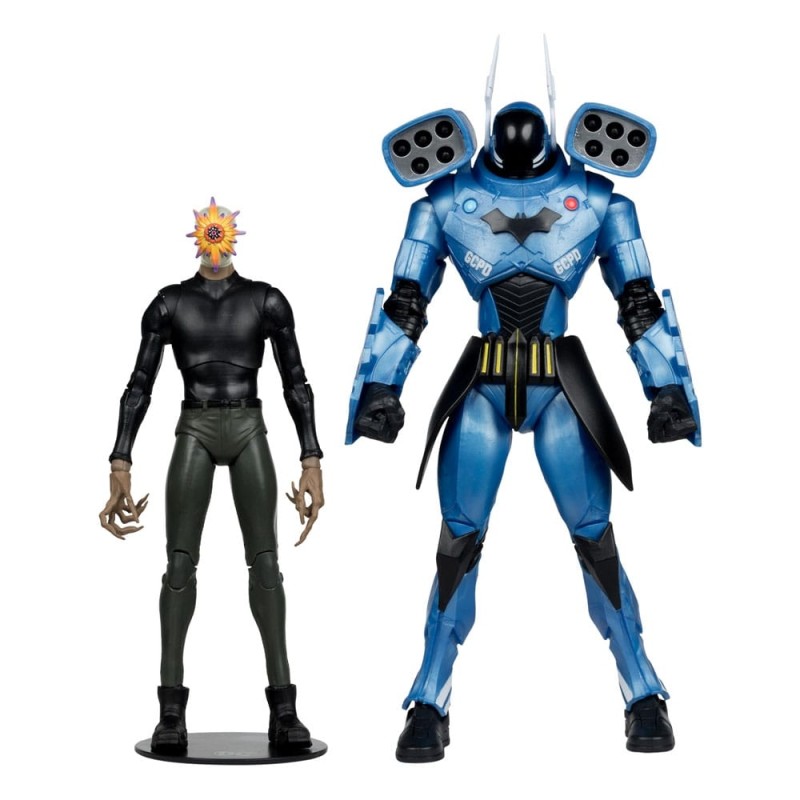 DC Comics - DC Multiverse pack de 2 figurines Rookie & Mr. Bloom (Batman: Endgame) (Gold Label) (SDCC) 18 cm