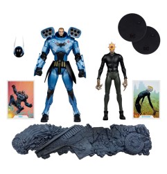 DC Multiverse - Pack de 2 figurines Rookie & Mr. Bloom (Batman: Endgame) (Gold Label) (SDCC) 18 cm