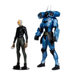 DC Multiverse - Pack de 2 figurines Rookie & Mr. Bloom (Batman: Endgame) (Gold Label) (SDCC) 18 cm