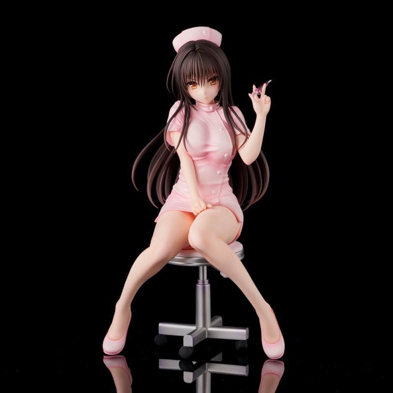 To Love-Ru - Darkness statuette PV Yui Kotegawa Nurse Cos 22 cm