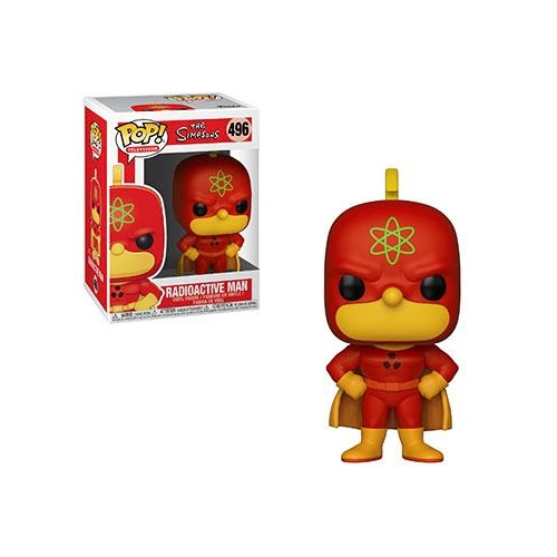 The Simpsons - Figurine POP! Radioactive Man 9 cm