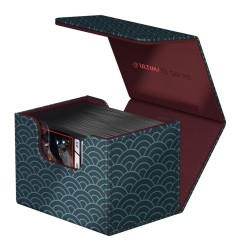 Ultimate Guard - Sidewinder 100+ Katana: The Shogun's Journey - Part 2 - Seigaiha (Dark Blue / Dark Red)