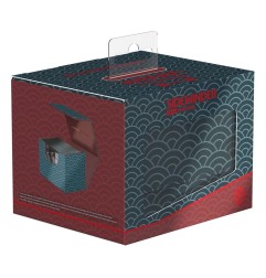 Ultimate Guard - Sidewinder 100+ Katana: The Shogun's Journey - Part 2 - Seigaiha (Dark Blue / Dark Red)