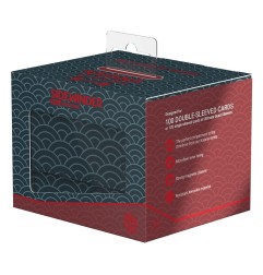 Ultimate Guard - Sidewinder 100+ Katana: The Shogun's Journey - Part 2 - Seigaiha (Dark Blue / Dark Red)