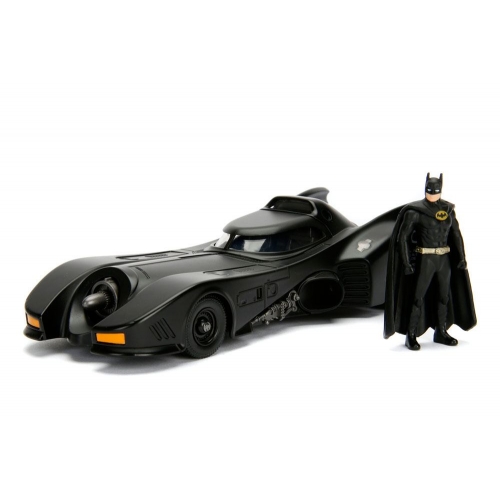 Batman - Maquette 1/24 métal Build N' Collect Diecast Kit Batmobile 1989 avec figurine