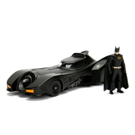 Batman - 1/24 Build N' Collect Diecast Kit 1989 Batmobile métal avec figurine