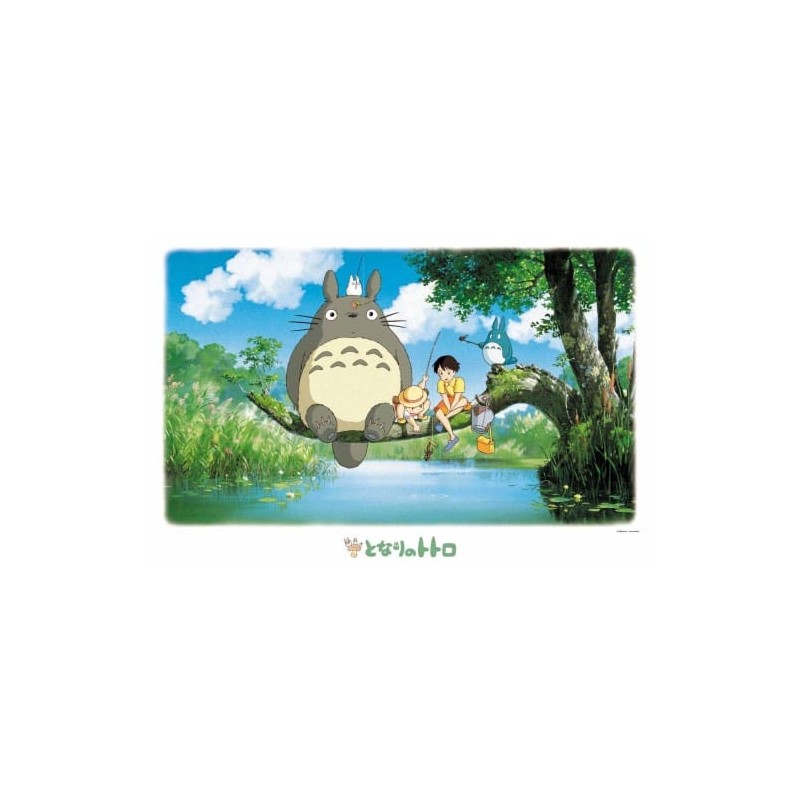 Mon voisin Totoro - Puzzle Will Totoro catch a Fish (1000 pièces)