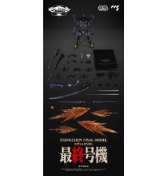 Evangelion - Figurine métal Alloy Anima  Unit-1: Final Model 29 cm