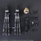 Final Fantasy VII Advent Children - Figurine Play Arts Kai Cloud Strife & Fenrir 28 cm