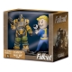 Fallout - Pack 2 figurines Set A Excavator & Vault Boy (Gun) 7 cm