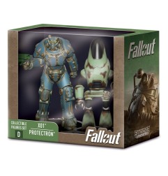 Fallout - Pack 2 figurines Set D X01 & Protectron 7 cm