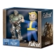 Fallout - Pack 2 figurines Set F Raider & Vault Boy (Strong) 7 cm