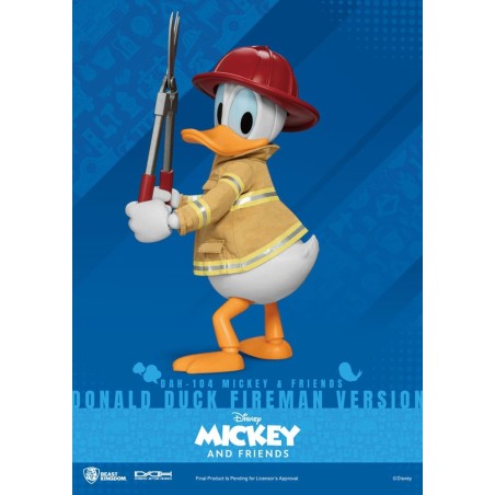 Disney - Mickey & Friends figurine Dynamic Action Heroes 1/9 Donald Duck Fireman Ver. 24 cm