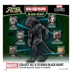 Marvel - Strange Tales  Legends figurine Brother Voodoo (BAF: Blackheart) 15 cm