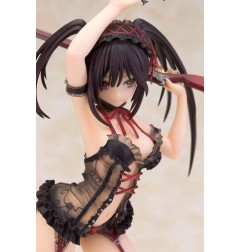 Date A Live - Statuette 1/7 Kurumi Tokisaki Lingerie Ver. Black 24 cm