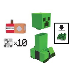 Minecraft - Figurine radiocommandé Exploding Creeper 25 cm