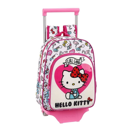 Hello Kitty - Sac à roulettes Mini Girl Gang 34 cm