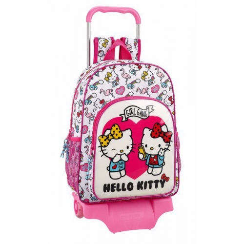 Hello Kitty - Valise à roulettes Girl Gang