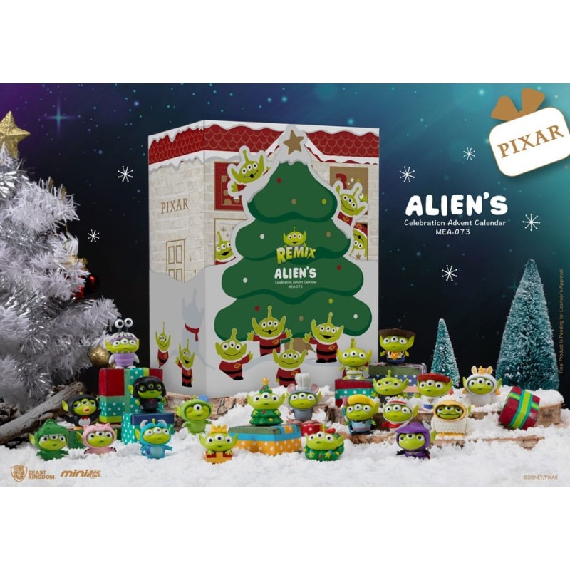 Toy Story - Calendrier de l'avent Mini Egg Attack Alien's celebration