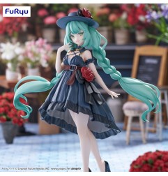 Hatsune Miku - Statuette Trio-Try-iT Outing Dress 19 cm