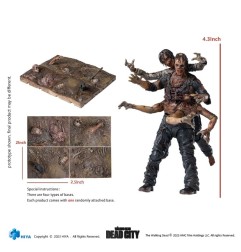The Walking Dead - Figurine 1/18 Exquisite Mini Dead City Walker King 11 cm