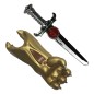 Cosmocats - Prop réplique 1/1 Sword of Omens and Claw Shield 15 cm