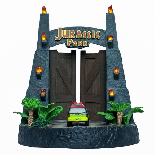 Jurassic Park - Diorama Gates Environment 20 x 28 cm