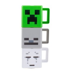 Minecraft - : Set of 3 Stacking Mugs