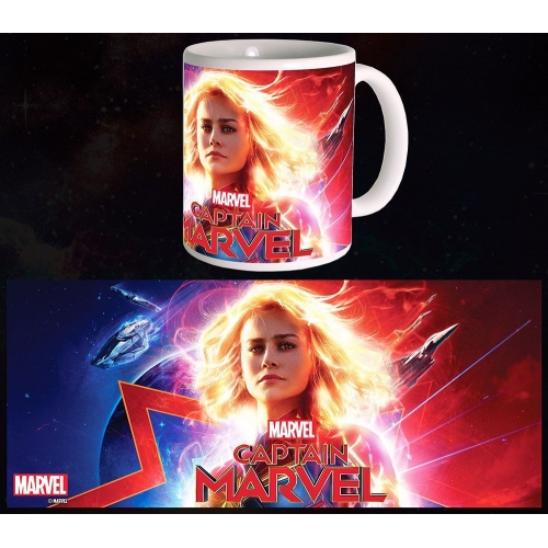 Captain Marvel - Mug Glowing