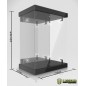 Autre - Master Light House présentoir vitrine acrylique avec éclairage pour figurines 1/6 (noir)