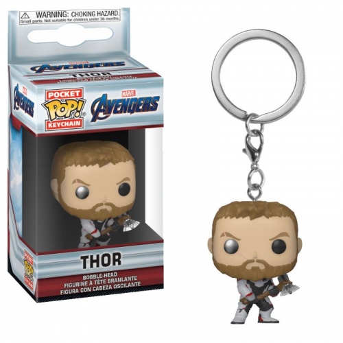 Avengers (Marvel) - Avengers Endgame porte-clés Pocket POP! Vinyl Thor 4 cm