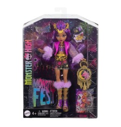 Monster High - Poupée Clawdeen Wolf Monster Fest 25 cm