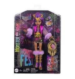Monster High - Poupée Clawdeen Wolf Monster Fest 25 cm