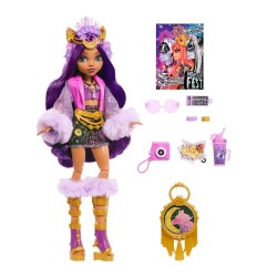Monster High - Poupée Clawdeen Wolf Monster Fest 25 cm
