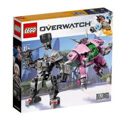 Overwatch - LEGO® ® - D.va et Reinhardt