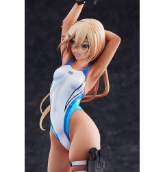 Arms Note - Statuette PVC 1/7 Kouhai-chan of the Swim Club Blue Line Swimsuit Ver. 29 cm