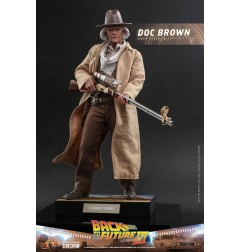 Retour vers le futur III - Figurine Movie Masterpiece 1/6 Doc Brown 32 cm
