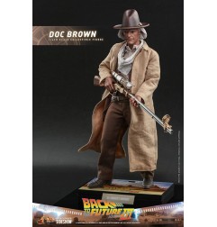 Retour vers le futur III - Figurine Movie Masterpiece 1/6 Doc Brown 32 cm