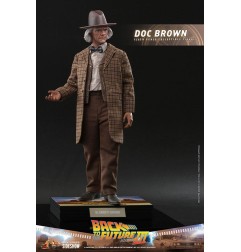 Retour vers le futur III - Figurine Movie Masterpiece 1/6 Doc Brown 32 cm
