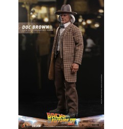 Retour vers le futur III - Figurine Movie Masterpiece 1/6 Doc Brown 32 cm