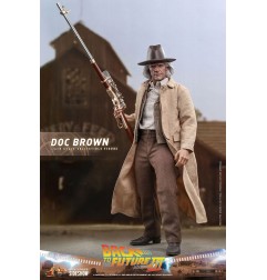 Retour vers le futur III - Figurine Movie Masterpiece 1/6 Doc Brown 32 cm